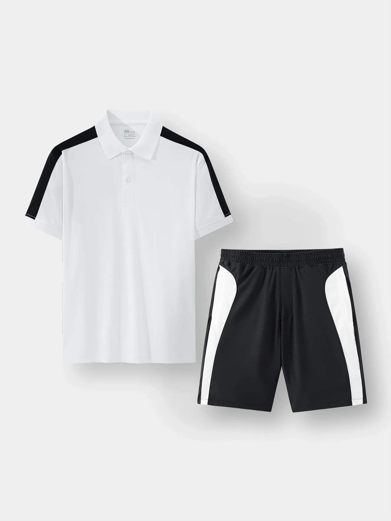 Bộ Quần Áo Thể Thao Nam Can Phối Phom Slimfit BAPC24005-BQST24005 - Ảnh 11