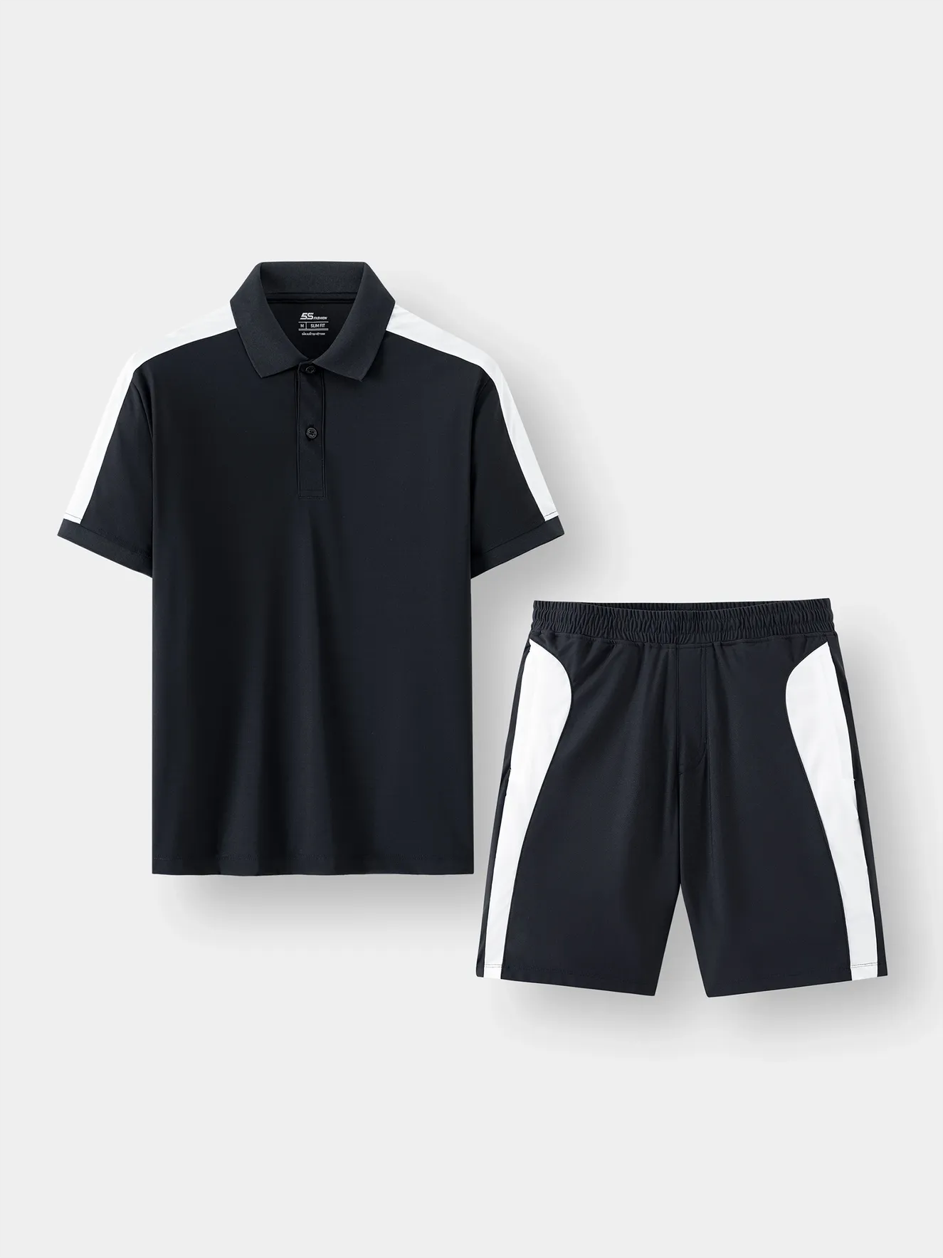 Bộ Quần Áo Thể Thao Nam Can Phối Phom Slimfit BAPC24005-BQST24005 - Ảnh 12