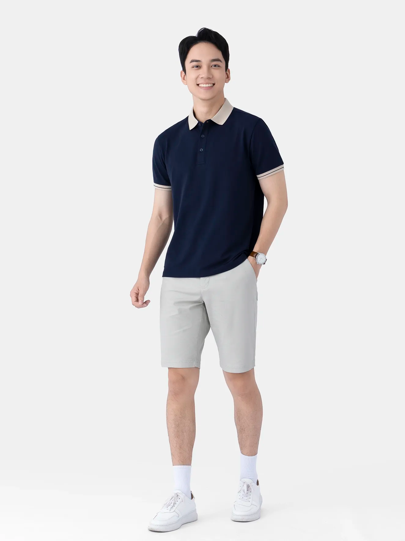 Áo Polo Nam Mix-Color Phom Slimfit APC25033 - Ảnh 3