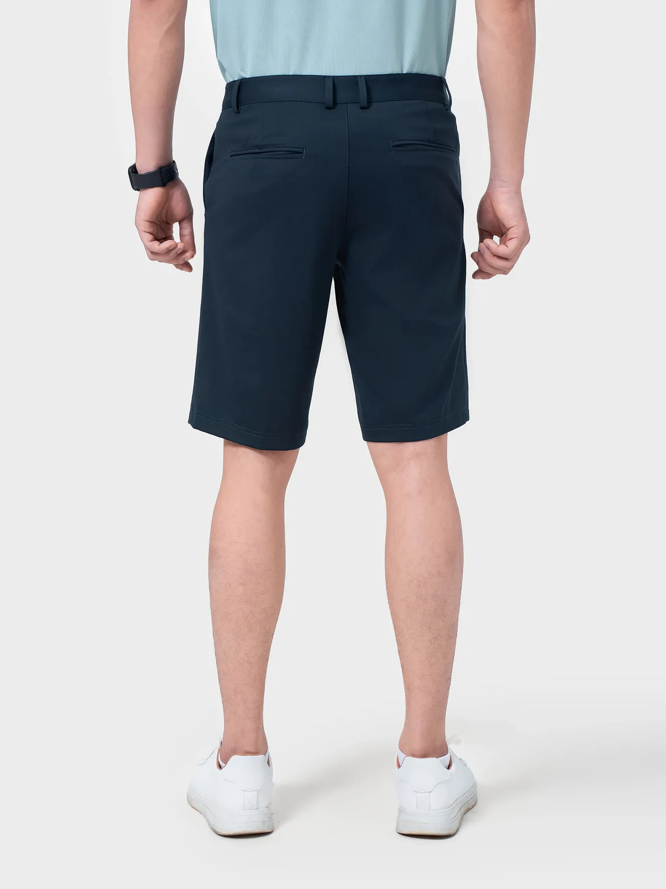 Quần Short Thể Thao Nam 5S Fashion Cạp Cúc Regular QST24014 - Ảnh 3