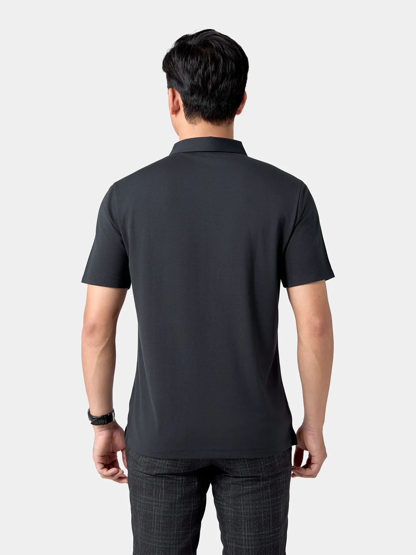 Áo Polo Nam Premium In Kẻ Phom Regular APC24034 - Ảnh 2