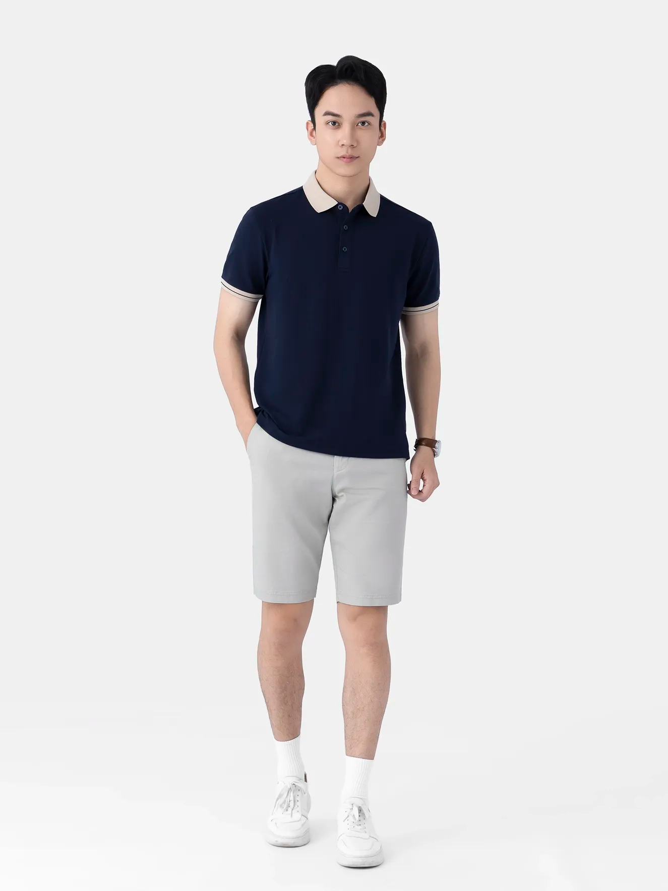 Áo Polo Nam Mix-Color Phom Slimfit APC25033 - Ảnh 4