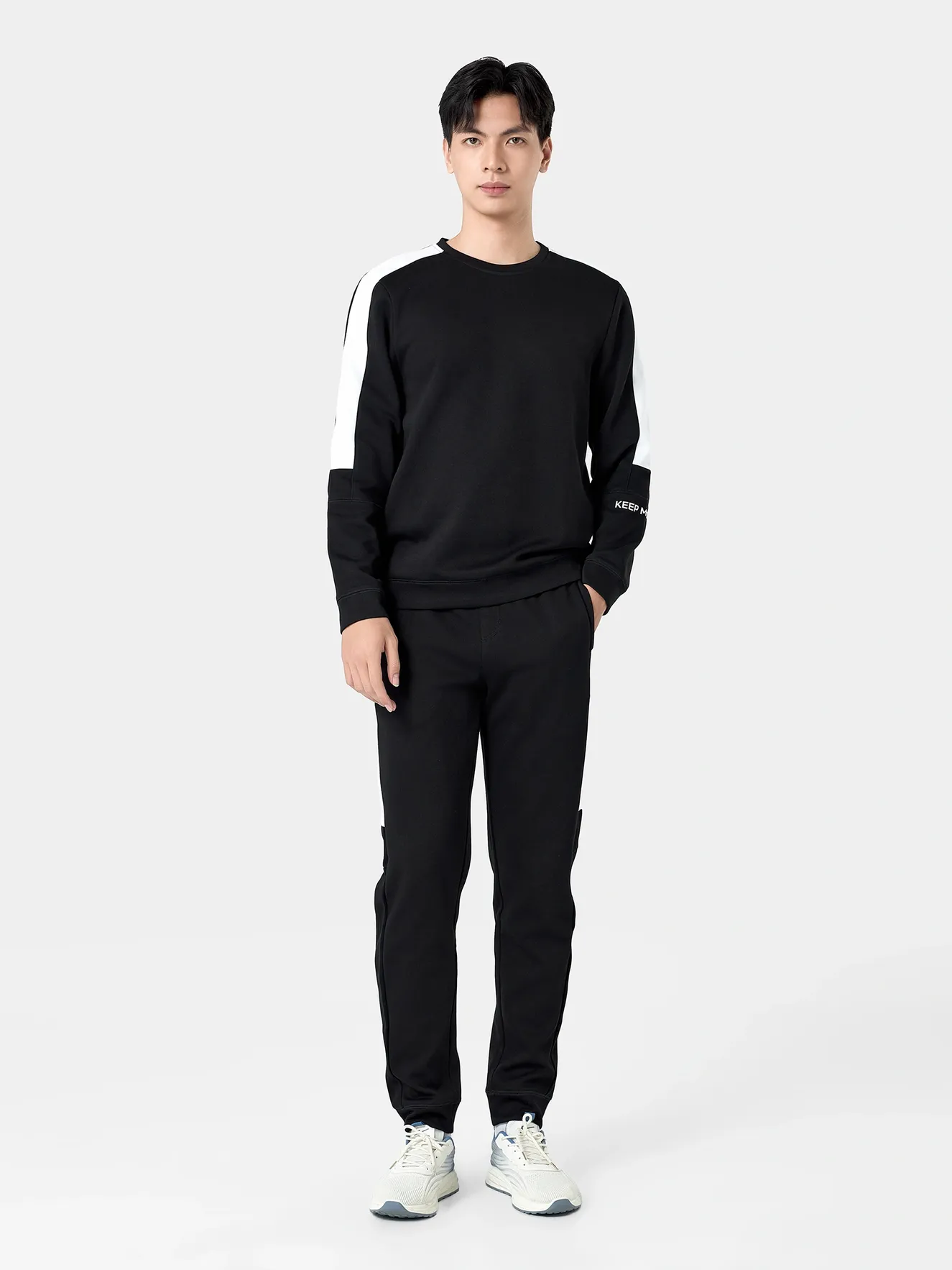 Bộ Quần Áo Nam Mùa Đông Can Phối BNI24118