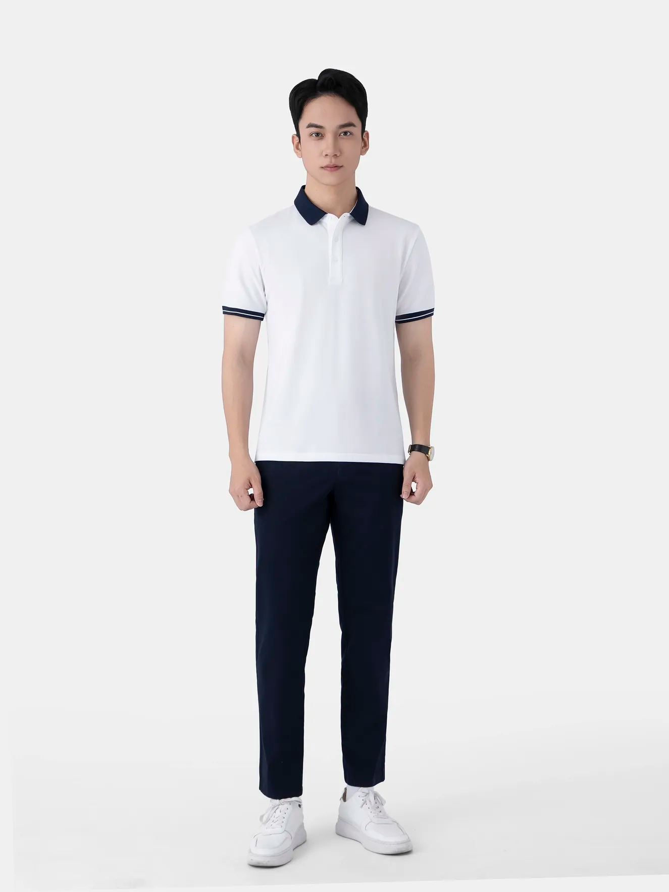 Áo Polo Nam Mix-Color Phom Slimfit APC25033 - Ảnh 6