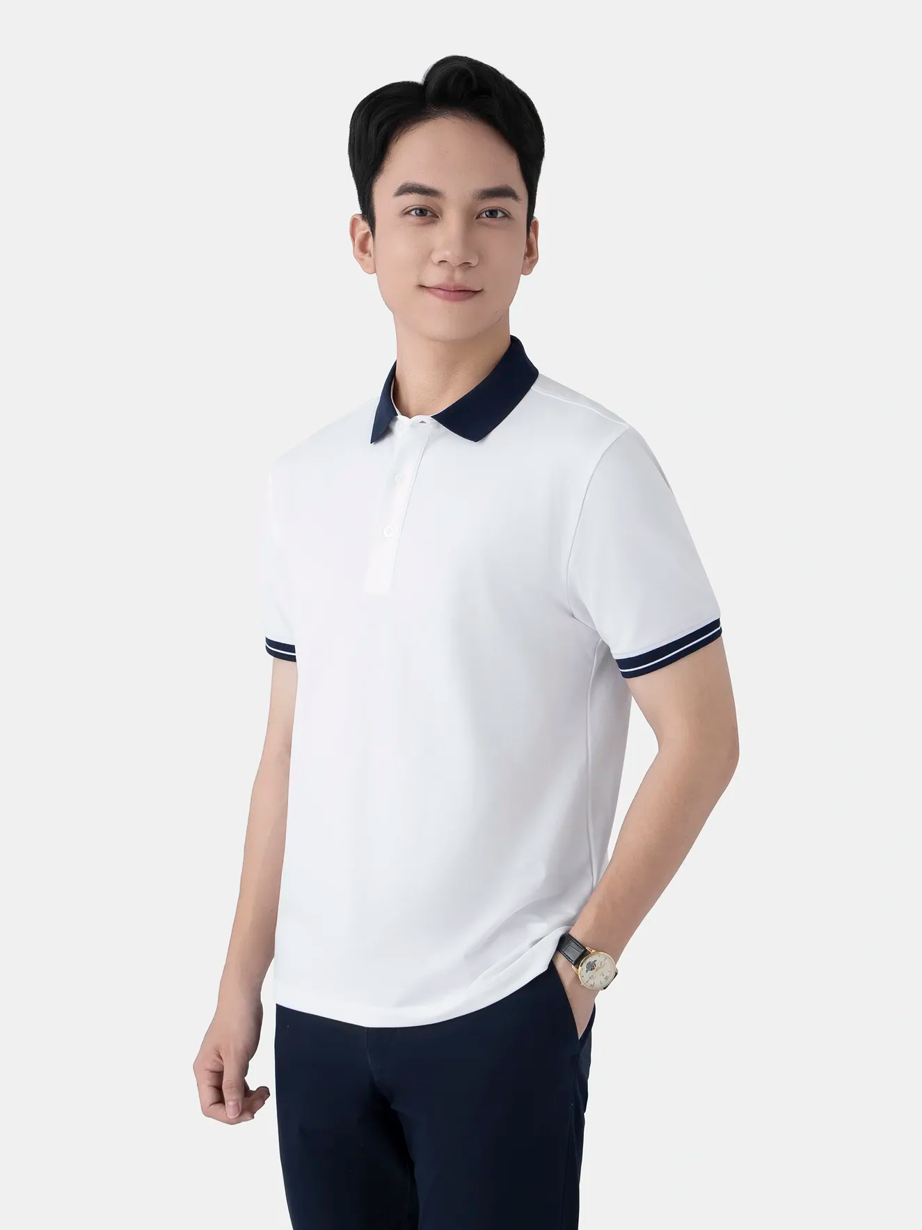 Áo Polo Nam Mix-Color Phom Slimfit APC25033 - Ảnh 5