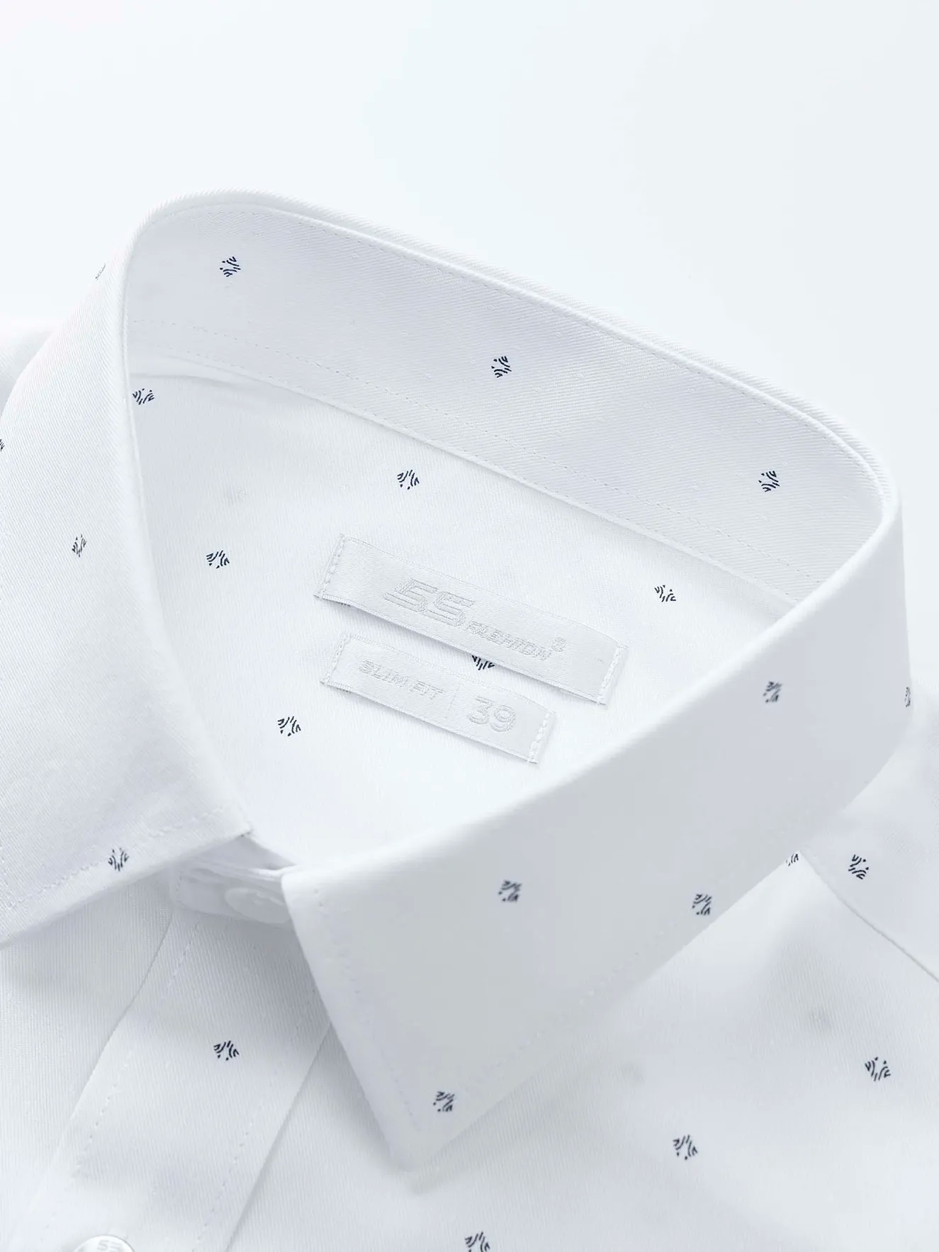 Áo Sơ Mi Nam Ngắn Tay 5S Fashion Họa Tiết ASC24078 - Ảnh 6