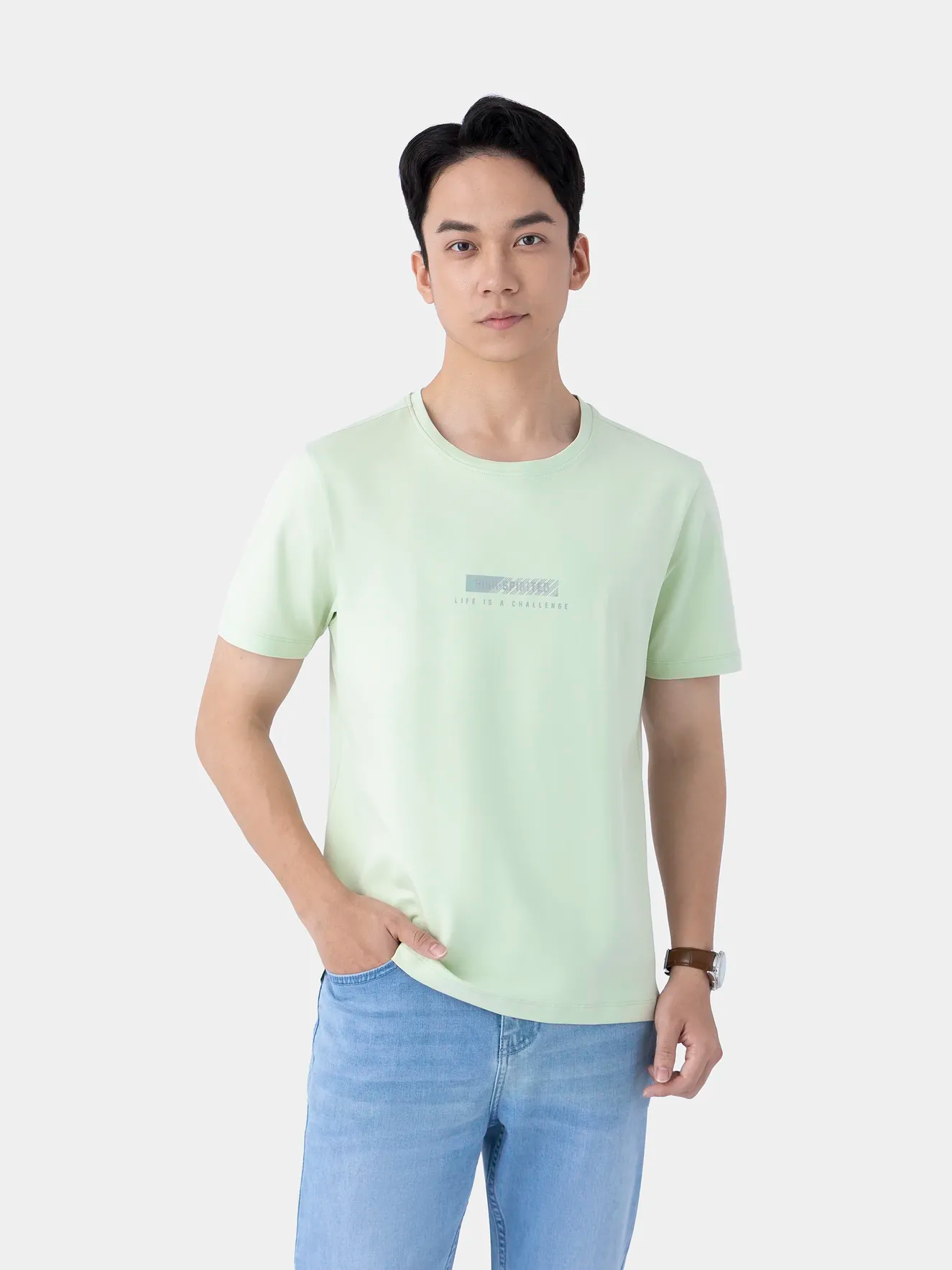 Áo Thun Nam Ngắn Tay In Đơn Giản ATS25004 - Ảnh 2