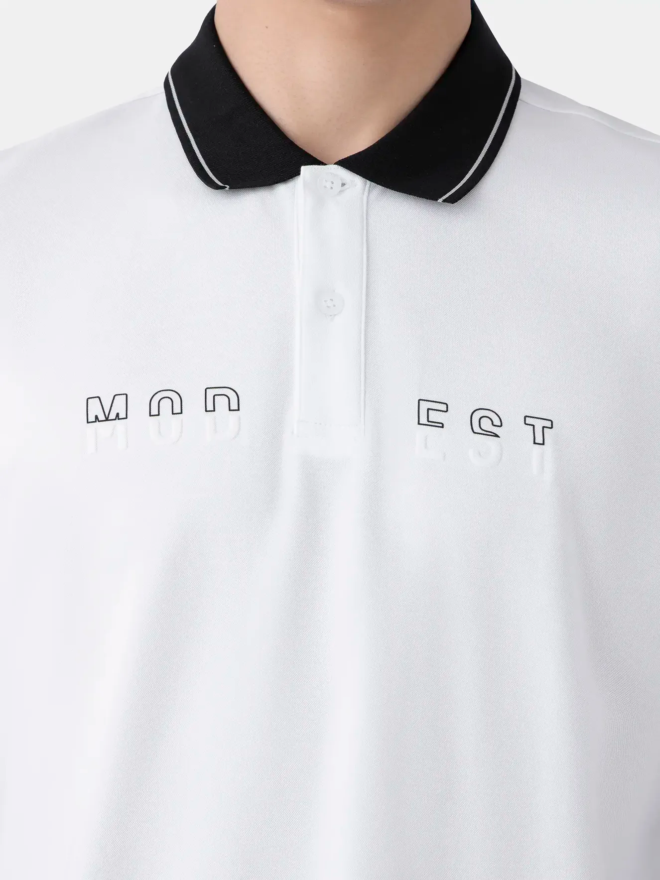 Áo Polo Nam Phối Cổ In Chữ Phom Slimfit APC25122 - Ảnh 10