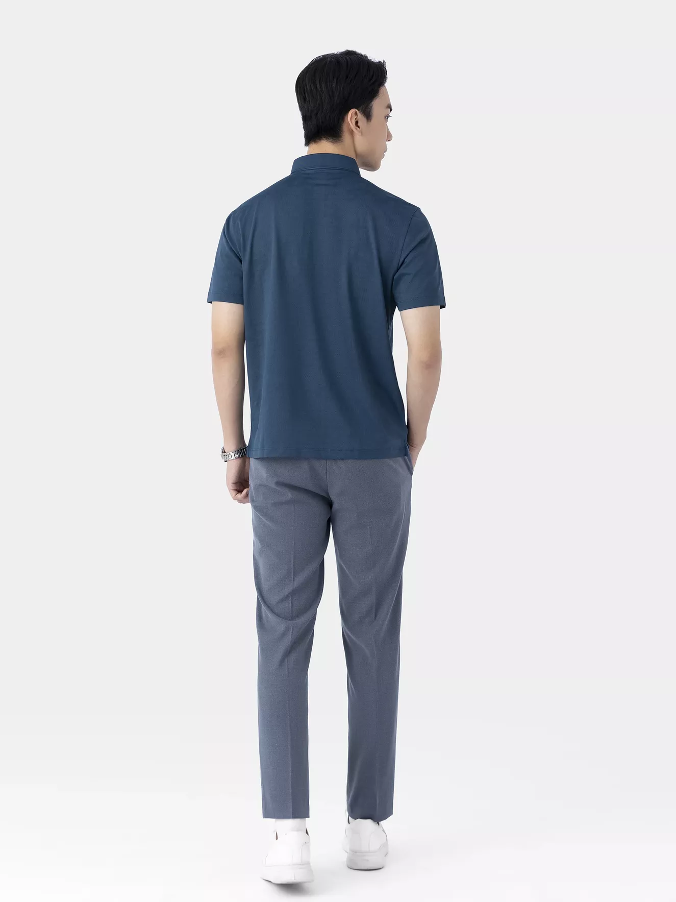 Áo Polo Thể Thao Nam Dệt Jacquard APC25015 - Hình ảnh 8