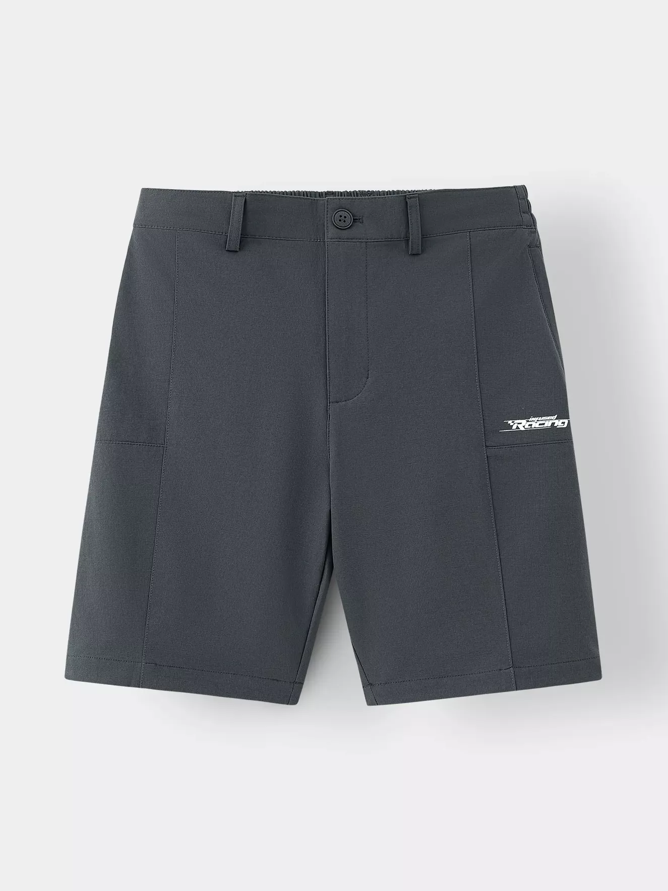 Quần Short Thể Thao Nam Cạp Cúc Phối Chun In Phong Cách QST25002