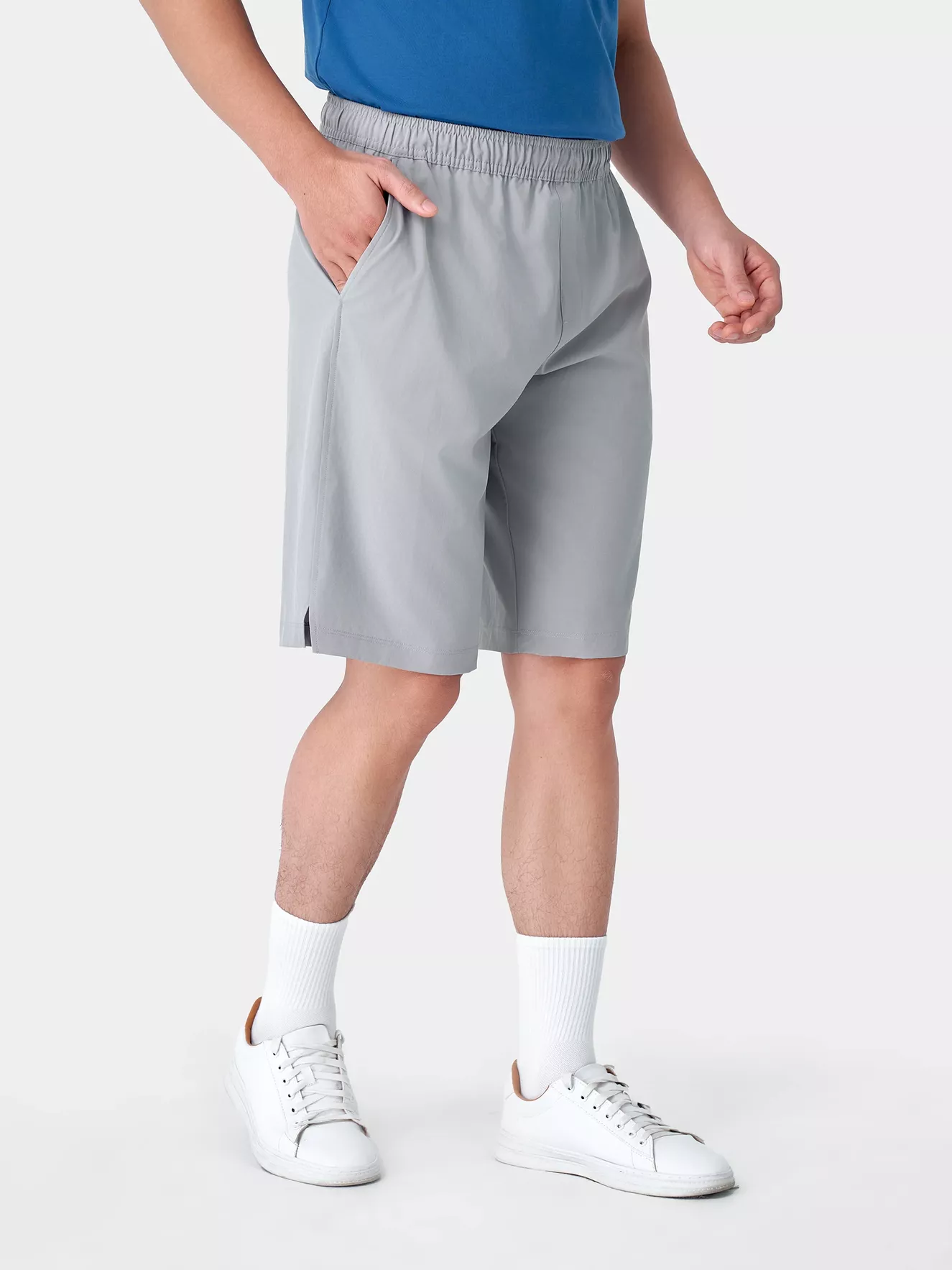 Quần Short Thể Thao Nam Phom Regular Trơn QST24002 - Hình ảnh 7