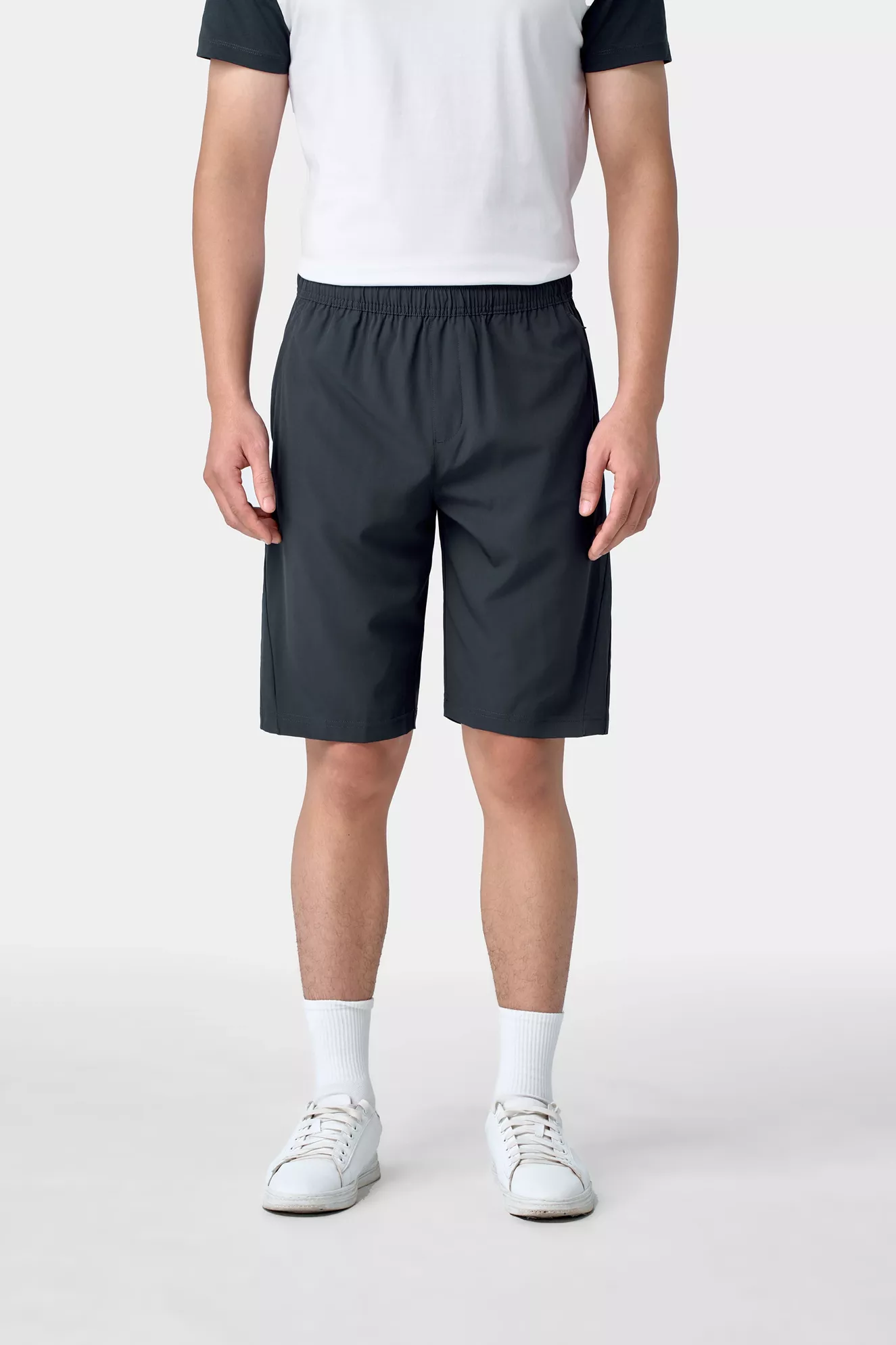 Quần Short Thể Thao Nam Phom Regular Trơn QST24004 - Hình ảnh 5