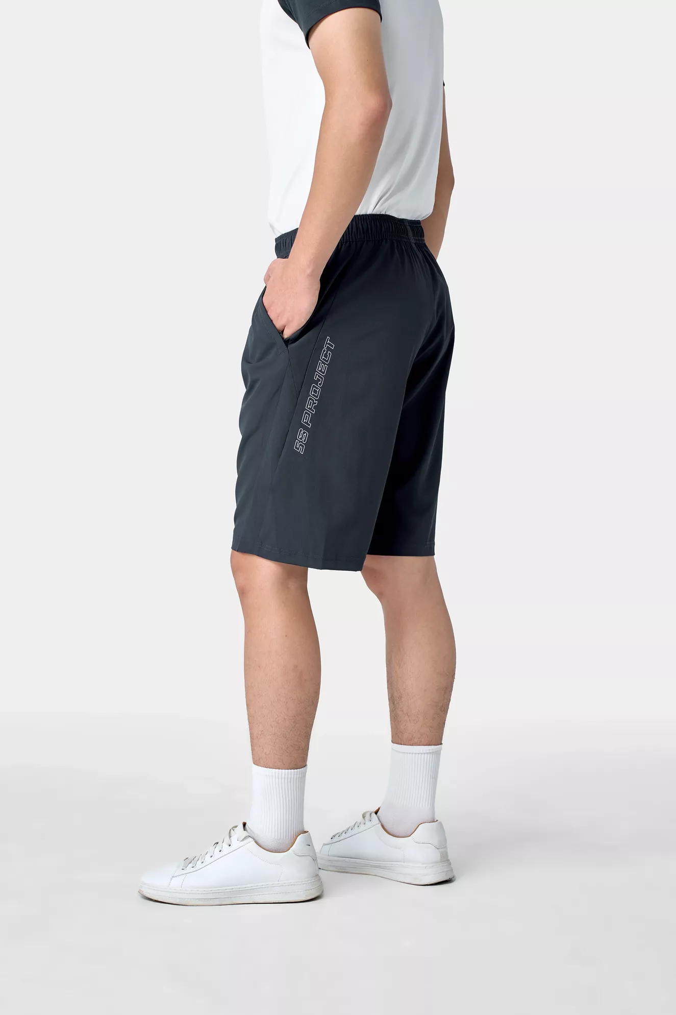 Quần Short Thể Thao Nam Phom Regular Trơn QST24004 - Hình ảnh 7