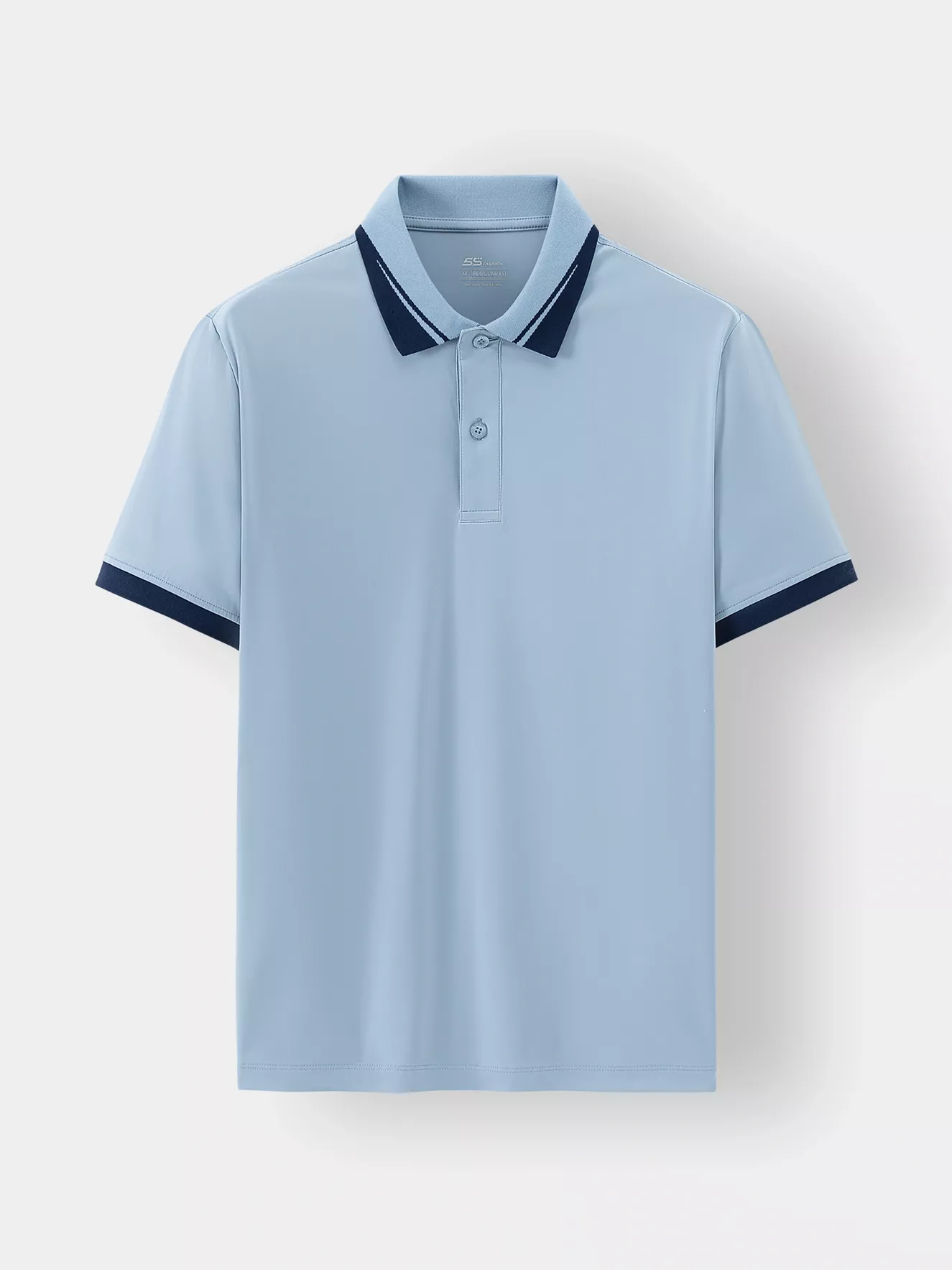 Áo Polo Nam Thể Thao Bo Phối Màu Regular APC24005