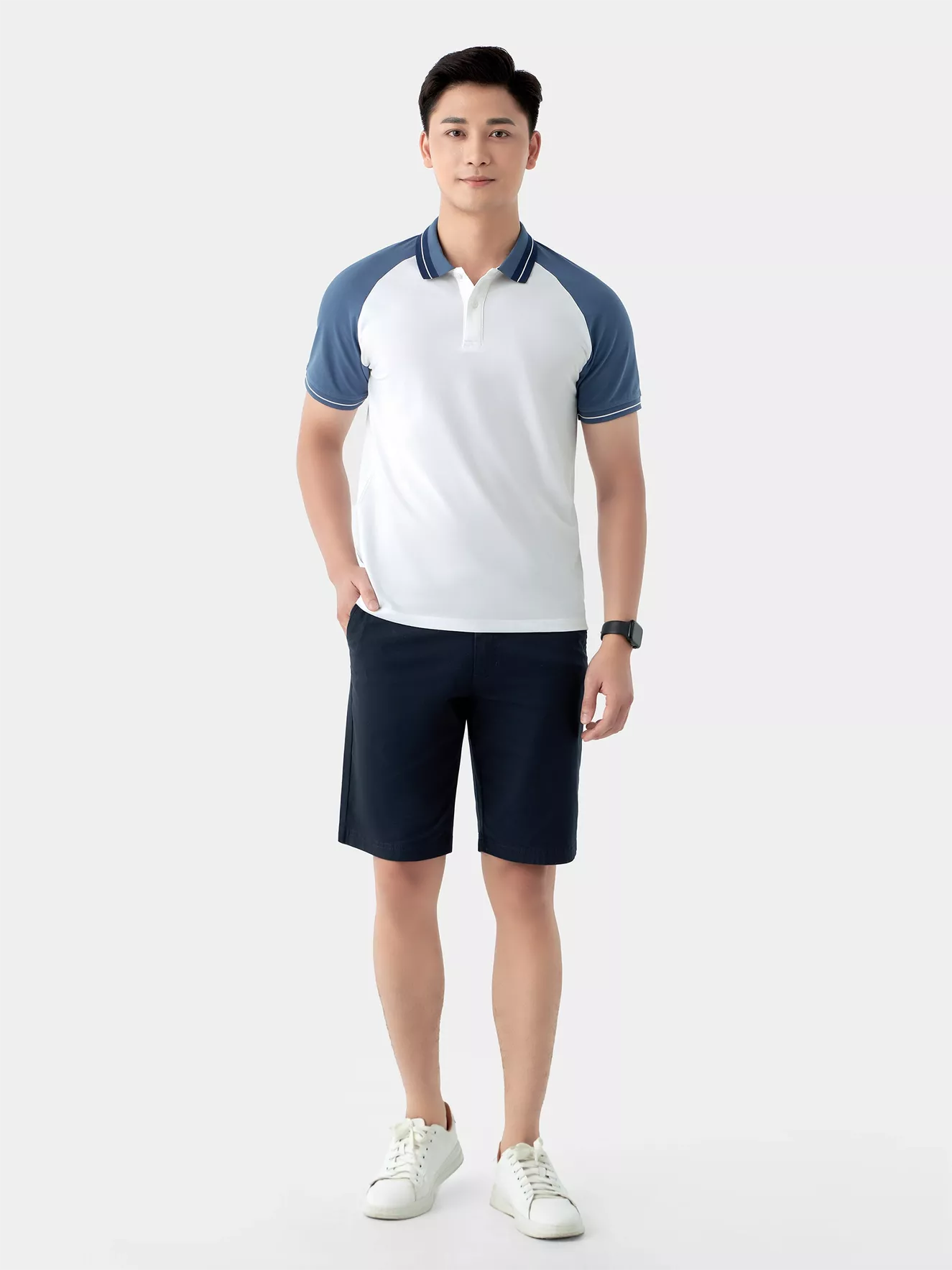 Áo Polo Nam Tay Raglan Slimfit APC24041 - Hình ảnh 3
