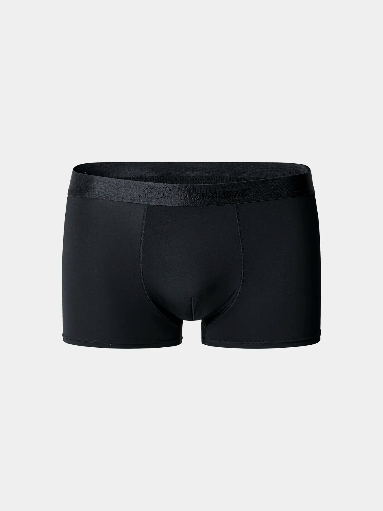 Quần Lót Nam Boxer Slimfit Trơn Màu Đen BOX23104