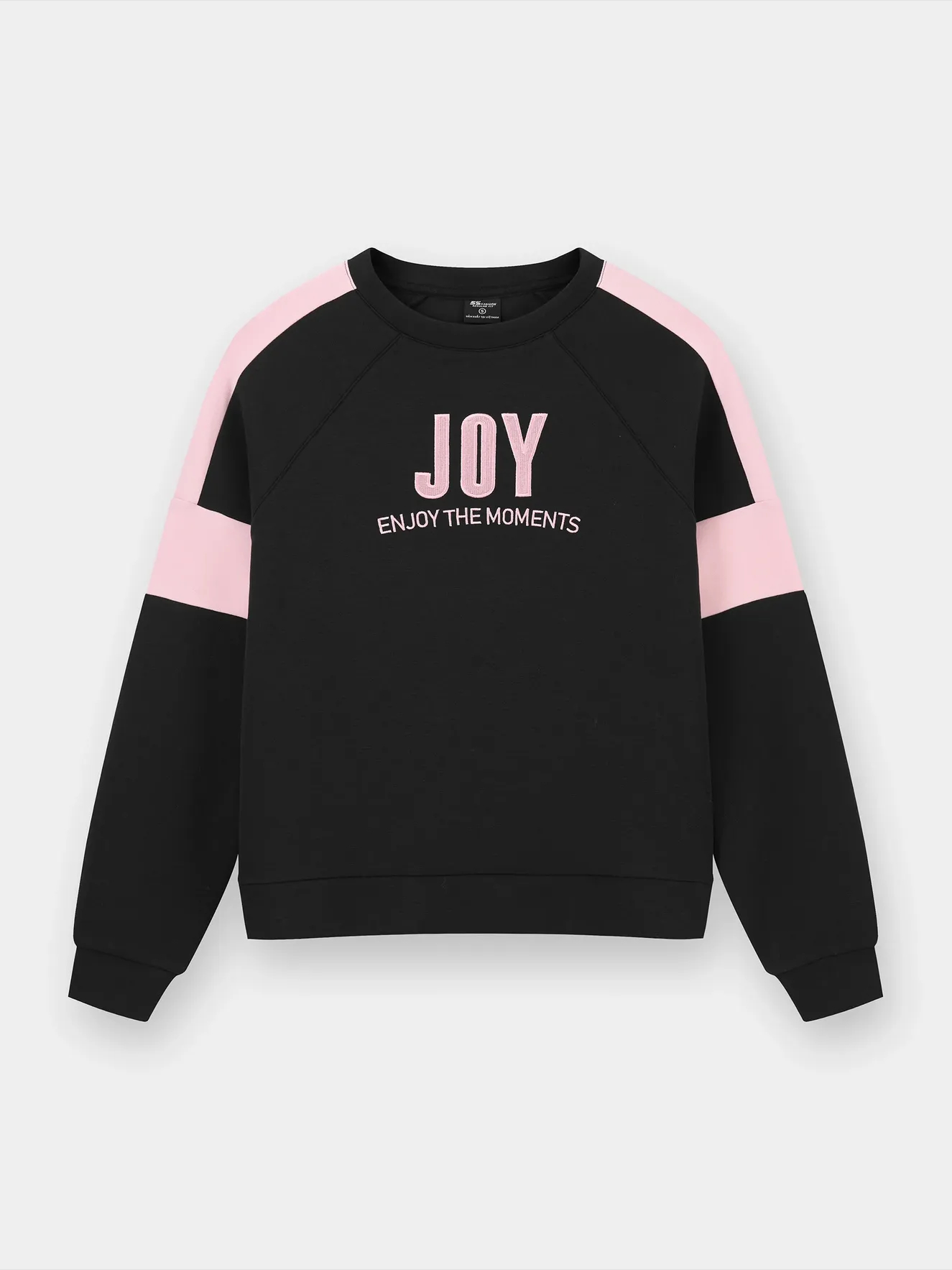 Áo Nỉ Nữ Can Phối Tay Raglan Phom Regular WBANI25002 - Ảnh 6