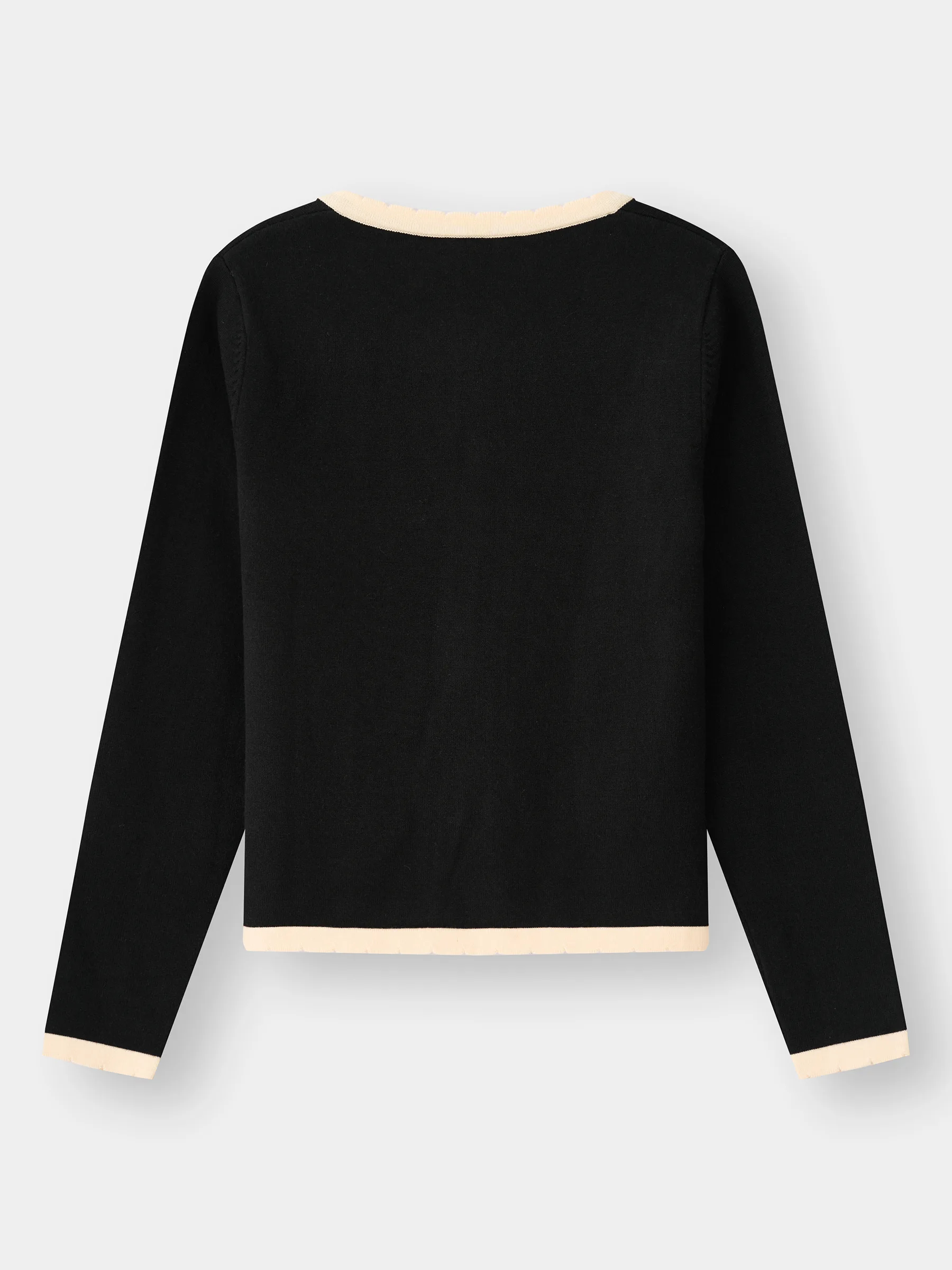 Áo Len Nữ Cardigan Phom Regular W0ALE25008 - Ảnh 6