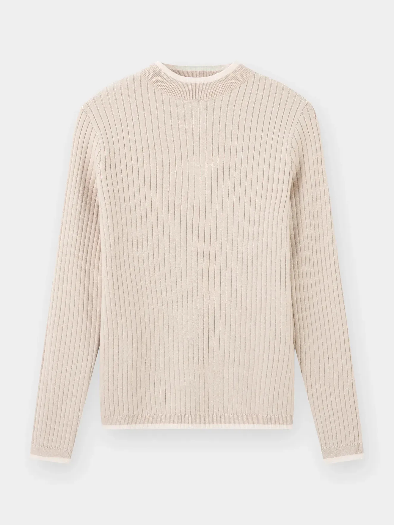 Áo Len Nữ Cổ Layer Hiệu Ứng Sọc W0ALE25001 - Ảnh 6